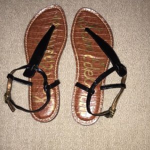 sam edelman black sandals